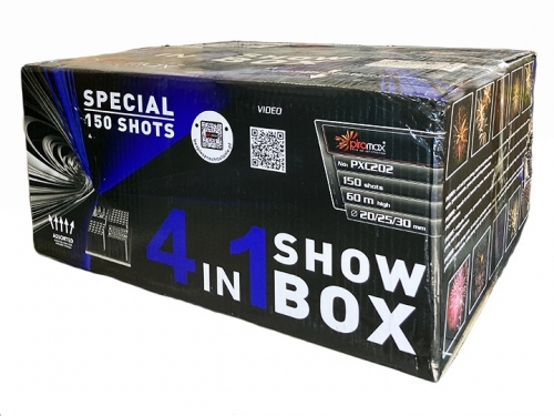 Show Box 4v1 150 pucnjeva / multikalibar