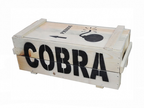 Cobra u drvenom sanduku 87 pucnja / multikalibar